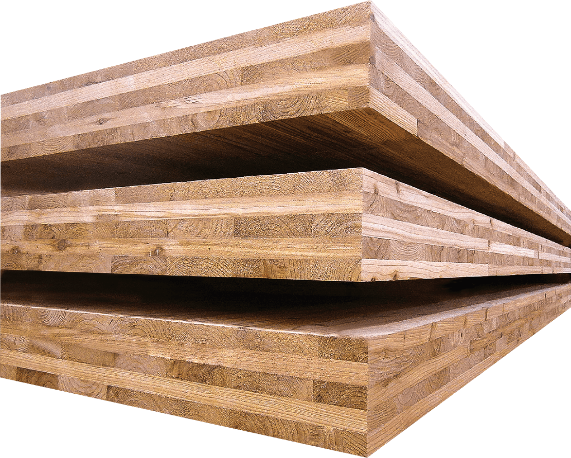 CLTはコンクリートに匹敵する強度をもった国産木素材｡環境にも優しい循環型建築材です｡